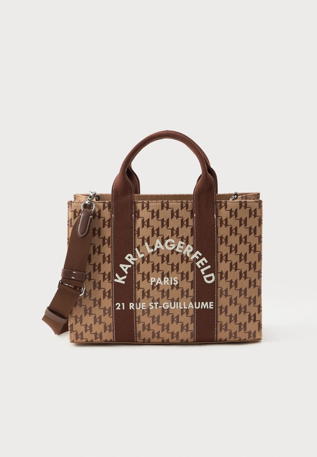 Karl Lagerfeld Cabas K/RSG Mono MD Tote B1W50021 Castanho