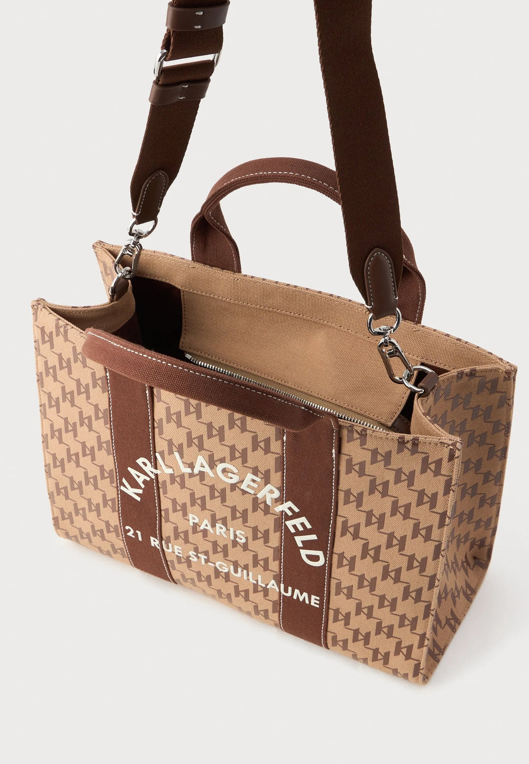 Karl Lagerfeld Cabas K/RSG Mono MD Tote B1W50021 Castanho