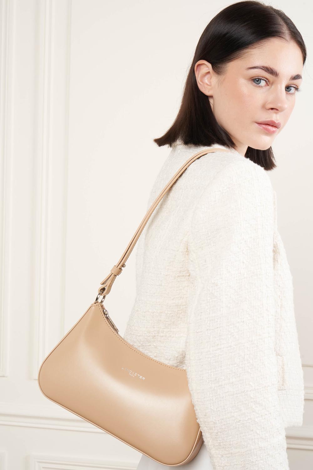 Lancaster Sac trotteur Zippé Suave Ace Poudre – porté
