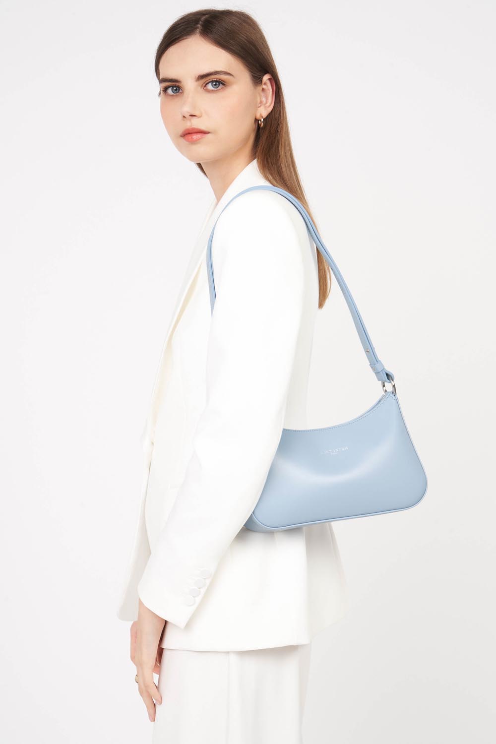 Lancaster Sac trotteur Zippé Suave Ace Poudre – porté