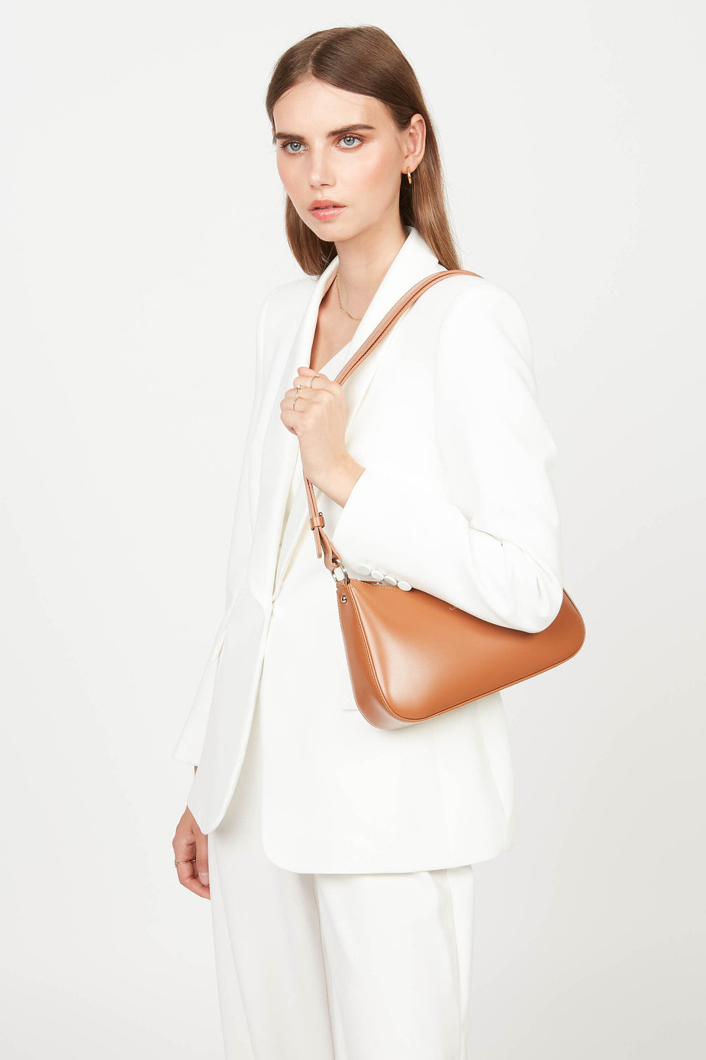 Lancaster Sac trotteur Zippé Suave Ace Poudre – porté