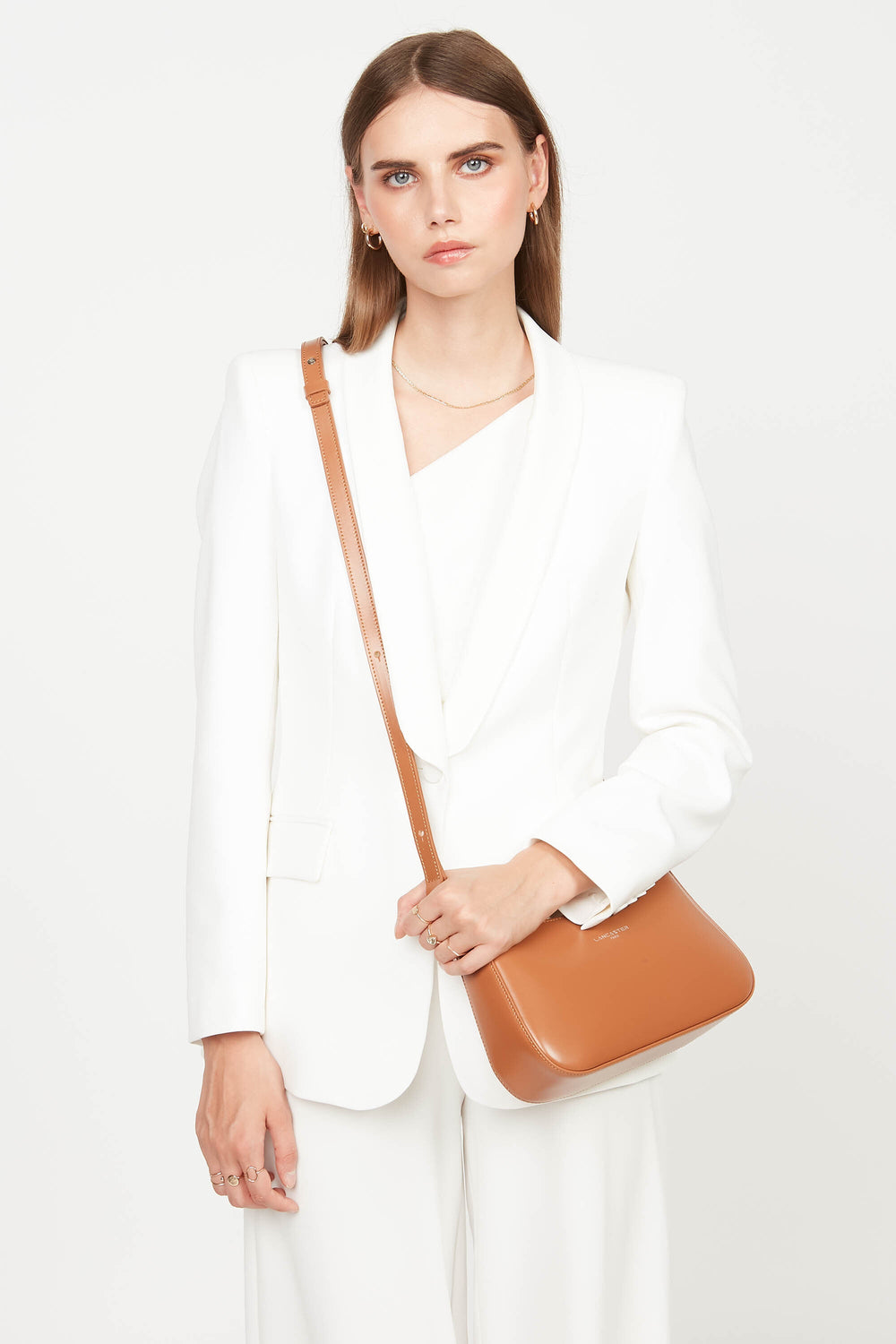 Lancaster Sac trotteur Zippé Suave Ace Poudre – porté