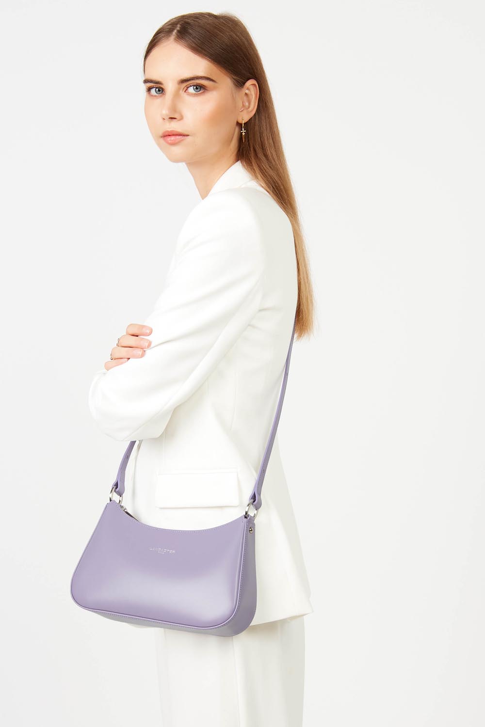 Lancaster Sac trotteur Zippé Suave Ace Poudre – porté