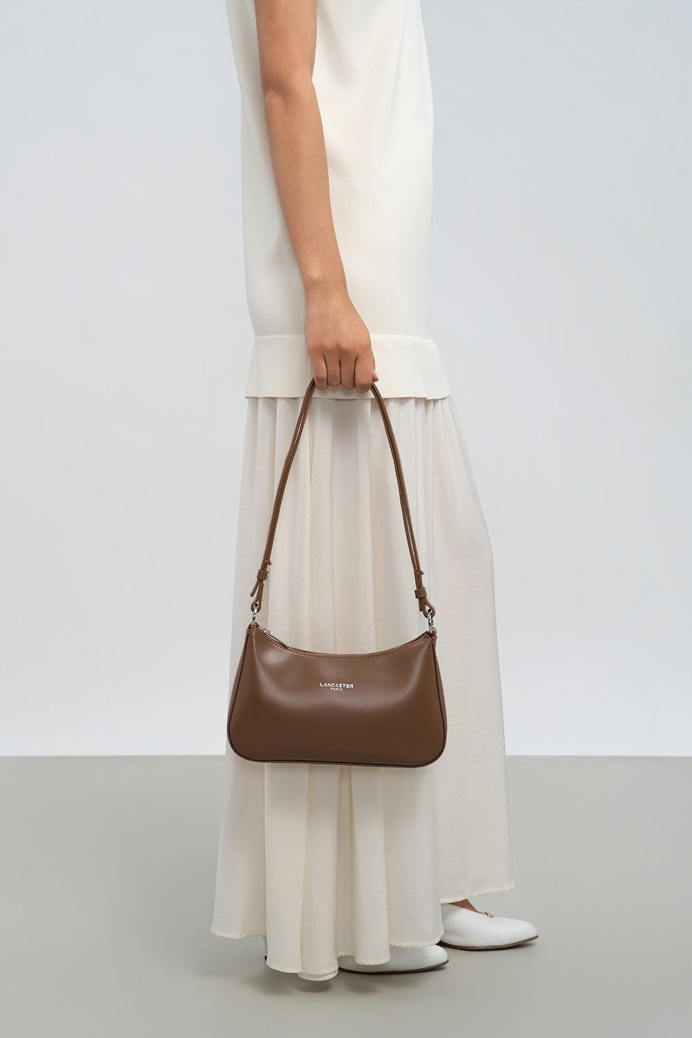 Lancaster Sac trotteur Zippé Suave Ace Poudre – porté