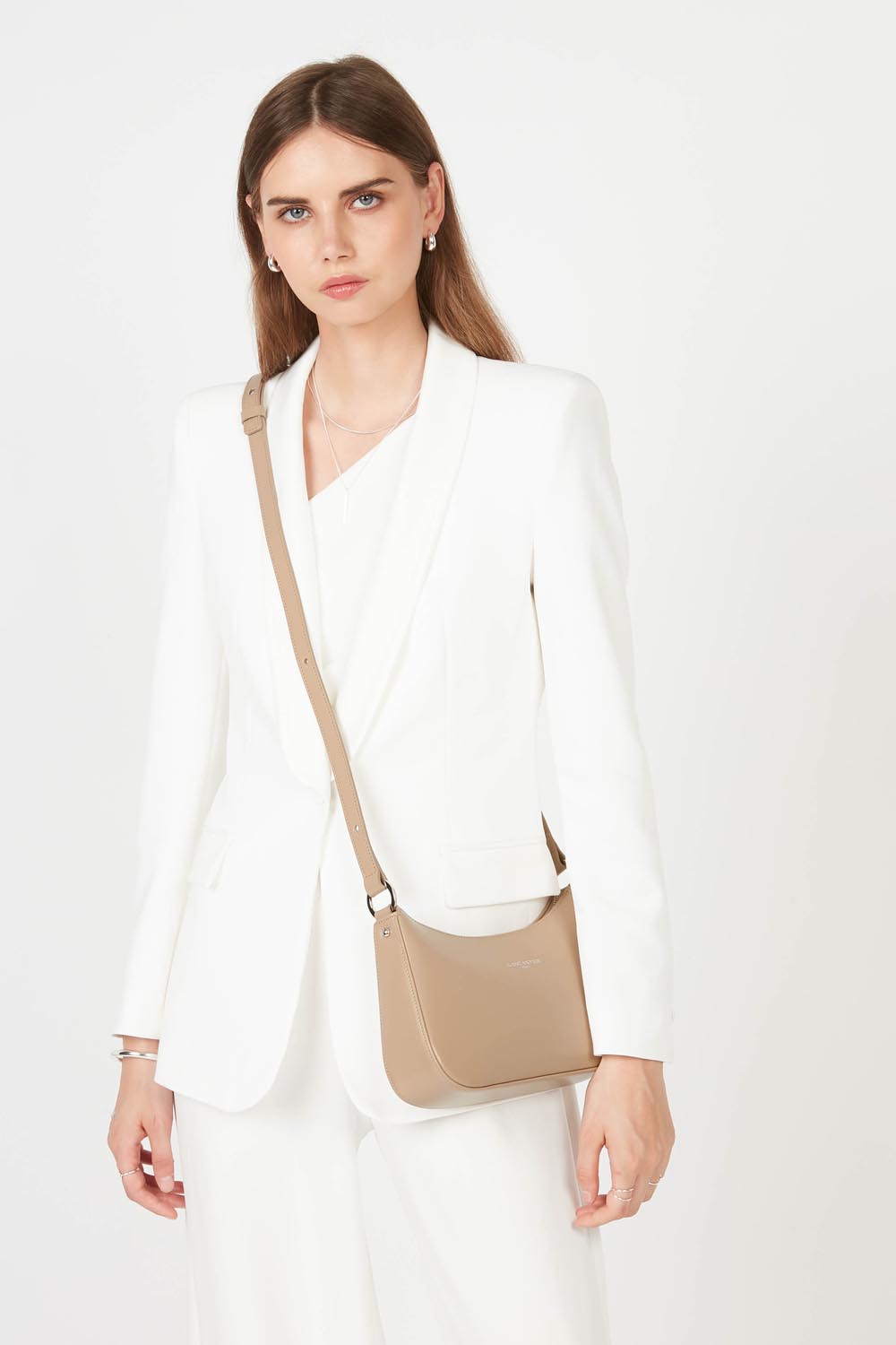 Lancaster Sac trotteur Zippé Suave Ace Poudre – porté