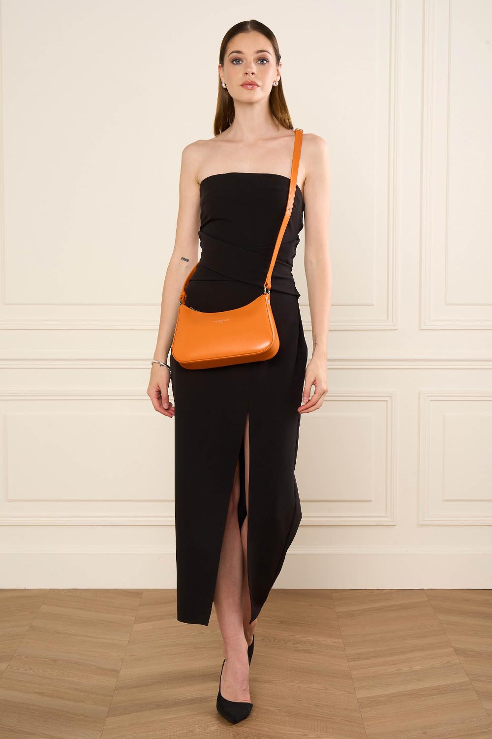 Lancaster Sac trotteur Zippé Suave Ace Poudre – porté