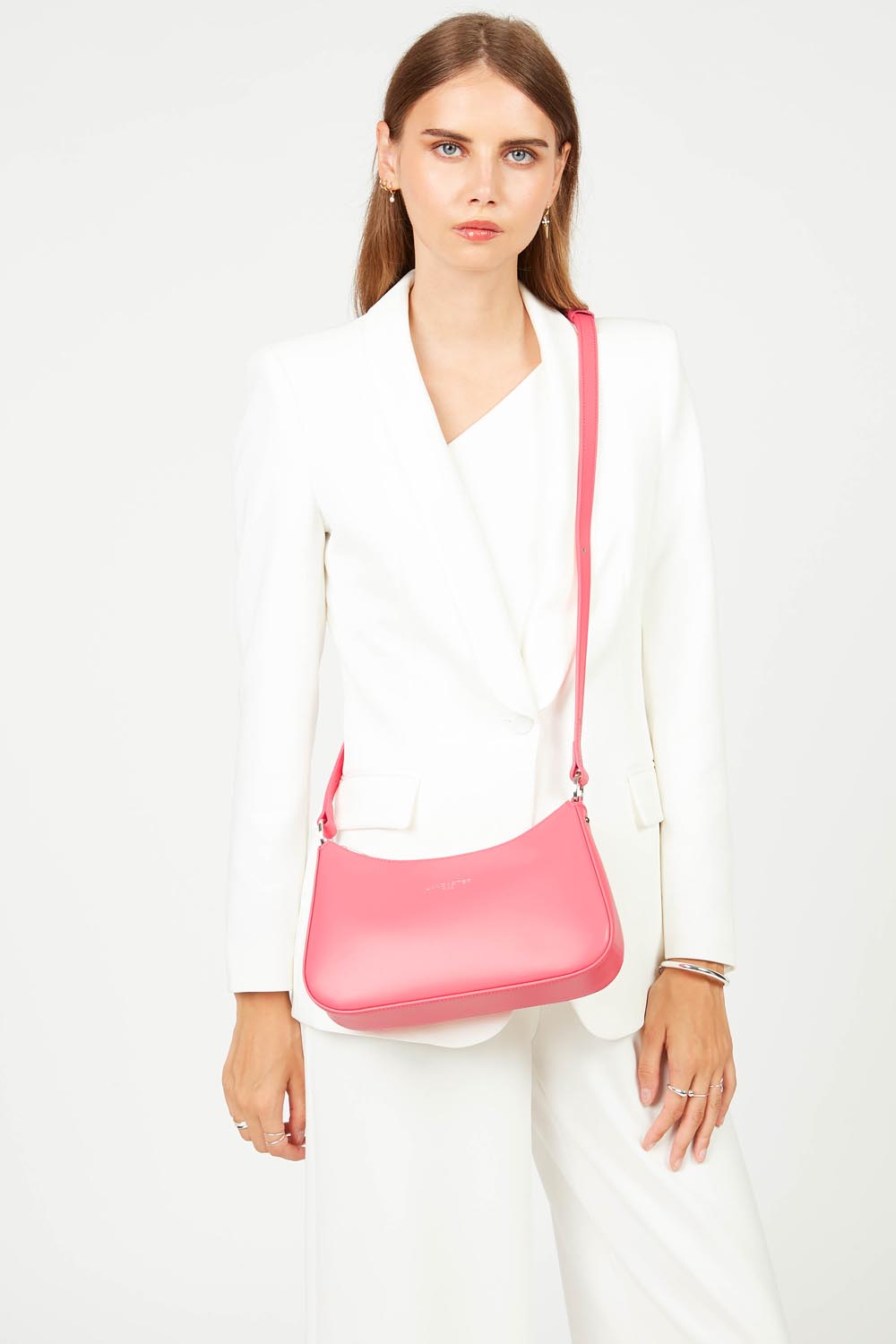 Lancaster Sac trotteur Zippé Suave Ace Poudre – porté