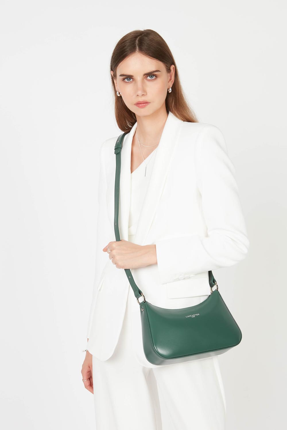 Lancaster Sac trotteur Zippé Suave Ace Poudre – porté
