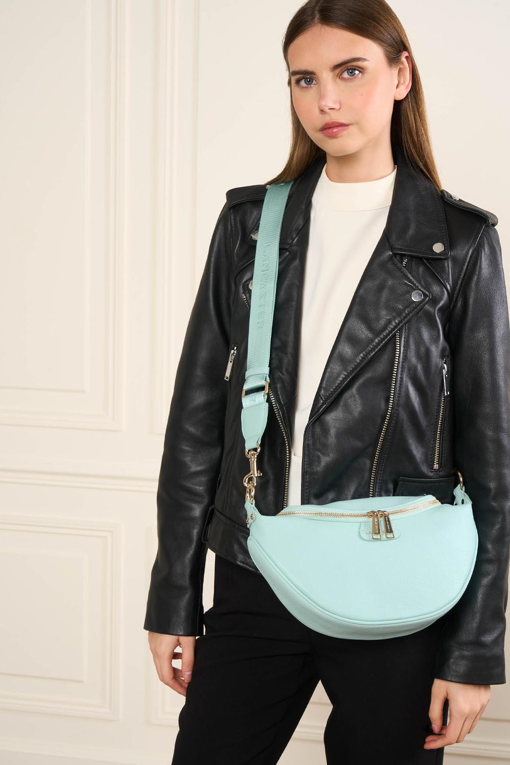 Lancaster Sac banane Zippé Dune Camel – gedroen