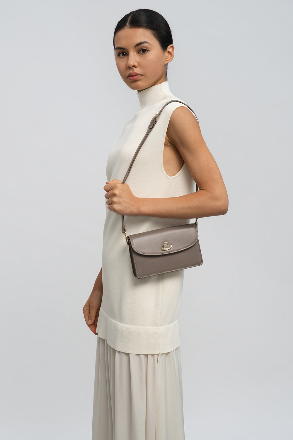 Lancaster Bolso con solapa magnética Paris Philos Rojo – llevado