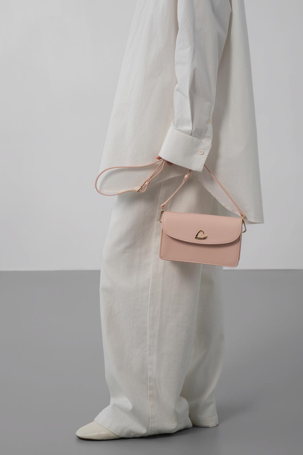 Lancaster Bolso con solapa magnética Paris Philos Rojo – llevado