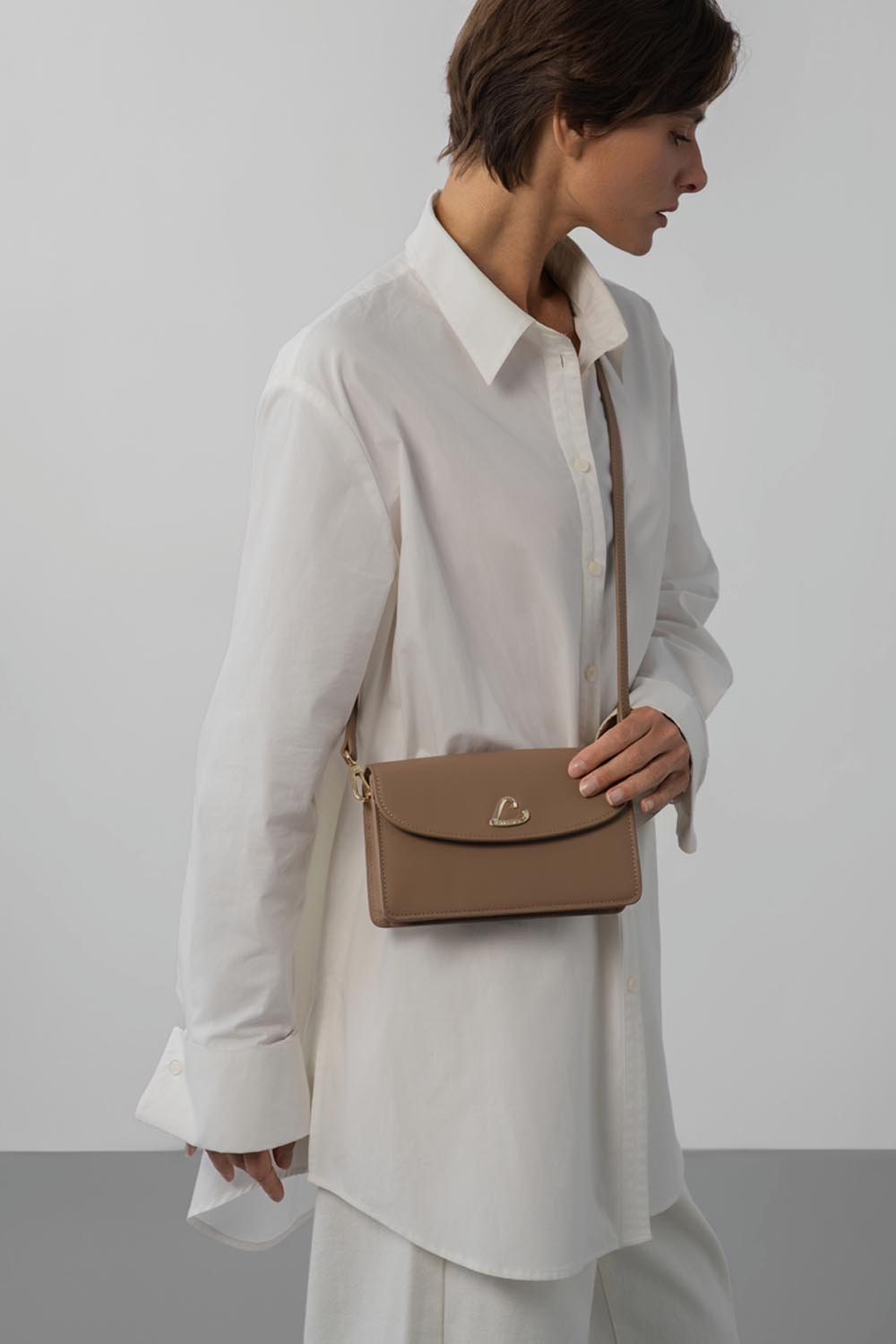Lancaster Bolso con solapa magnética Paris Philos Rojo – llevado