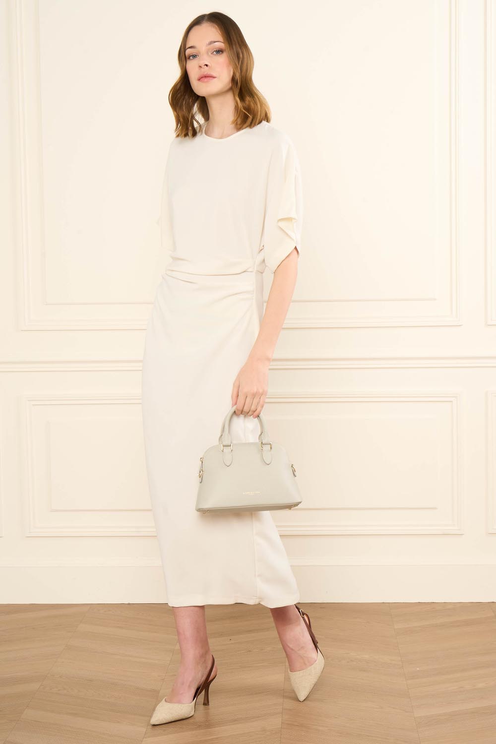 Lancaster Sac demi lune Zippé M Sierra Jia Galet – porté
