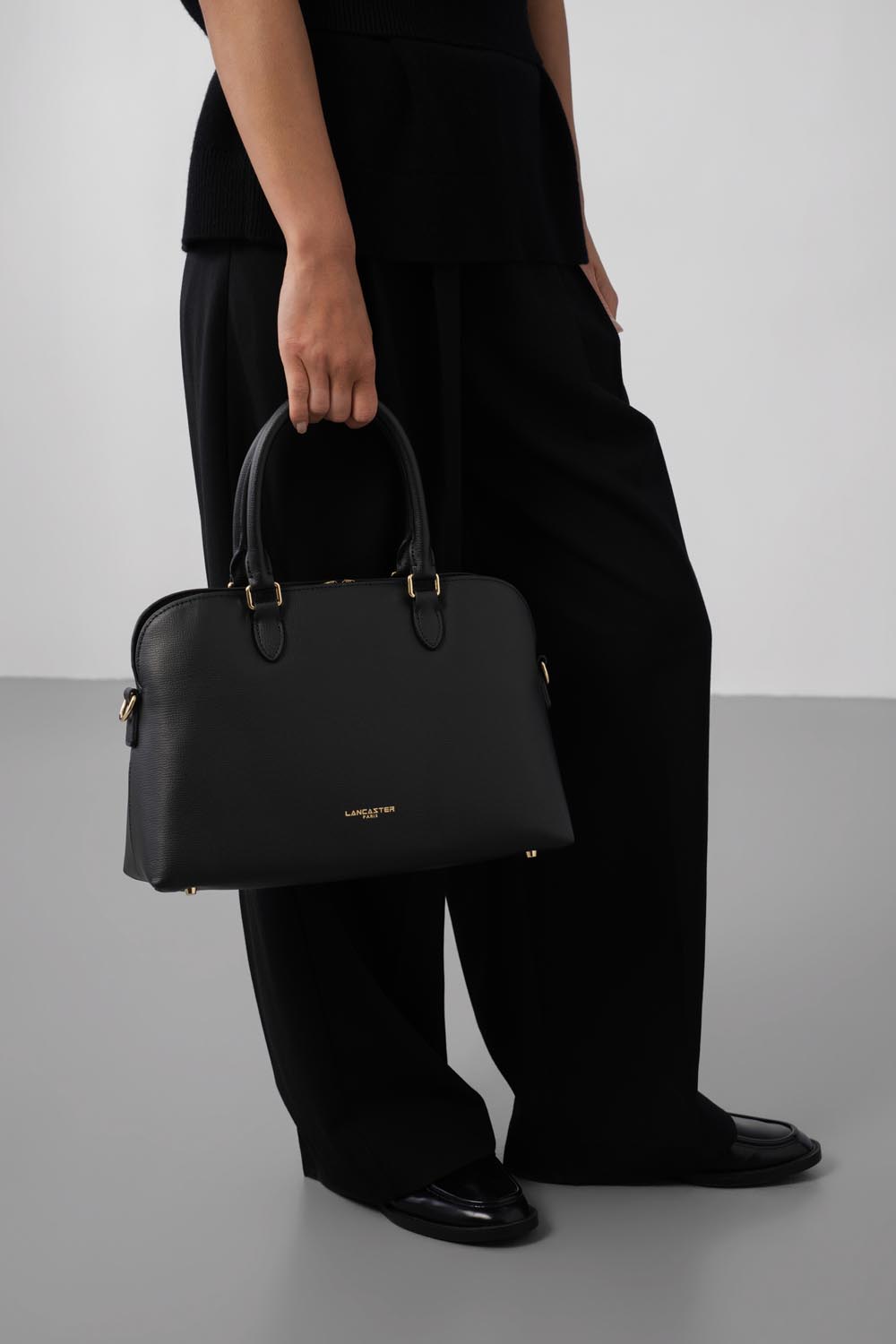 Sac demi-lune zippé Lancaster Sierra Jia Sable – gedroen