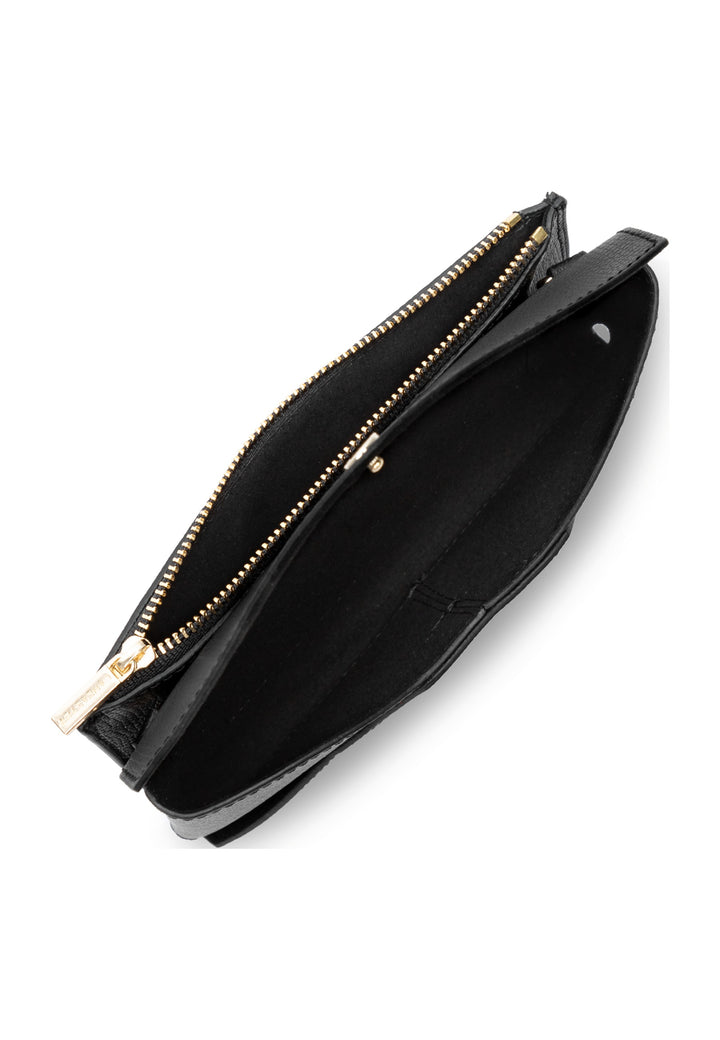 Lancaster Pochette A rabat avec pression Sierra PM Noir — vue interieure