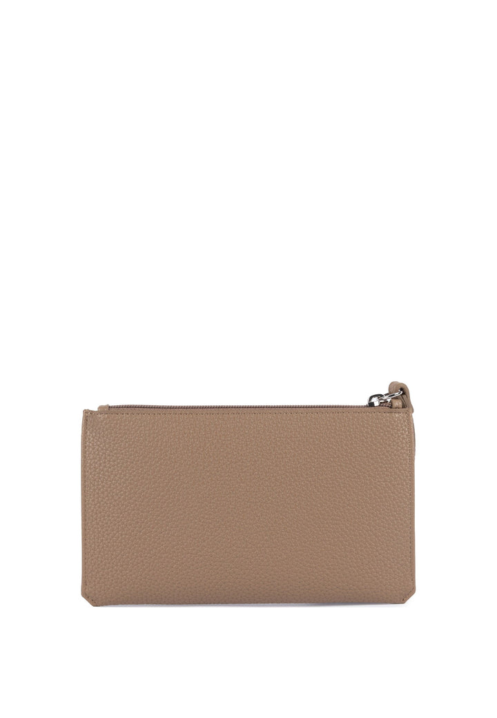 Lancaster Pochette Zippé Maya Double KBA Praline, vue de dos