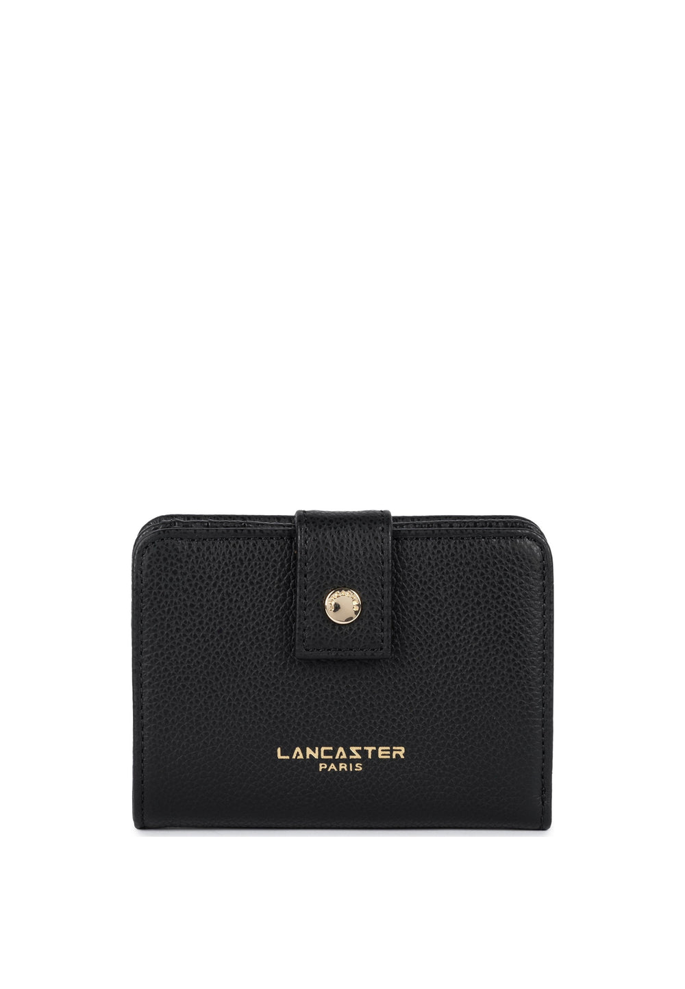 Lancaster Portefeuille Avec Pression Milano Ana Noir — vue de face