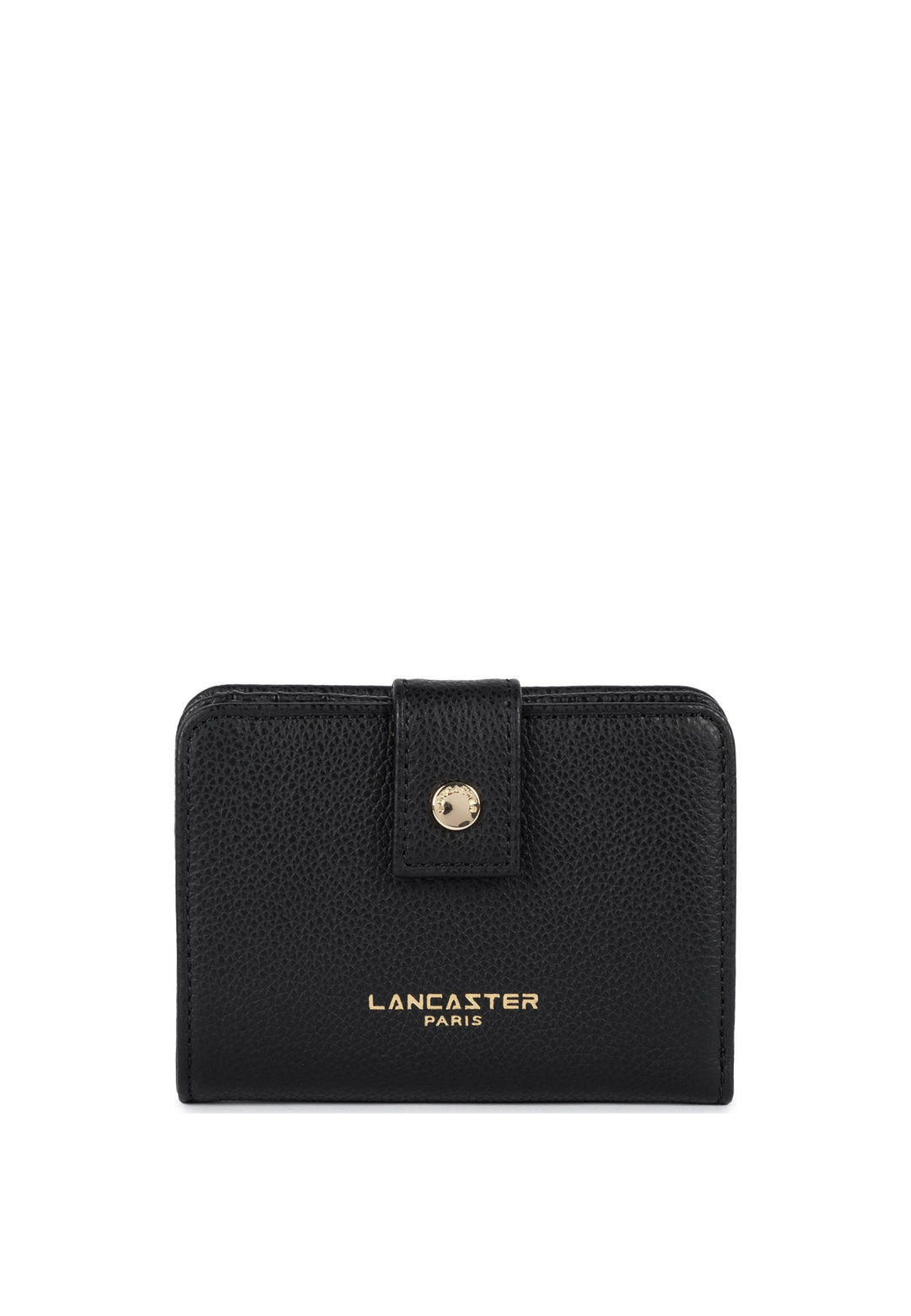 Lancaster Portefeuille Avec Pression Milano Ana Noir — vue de face