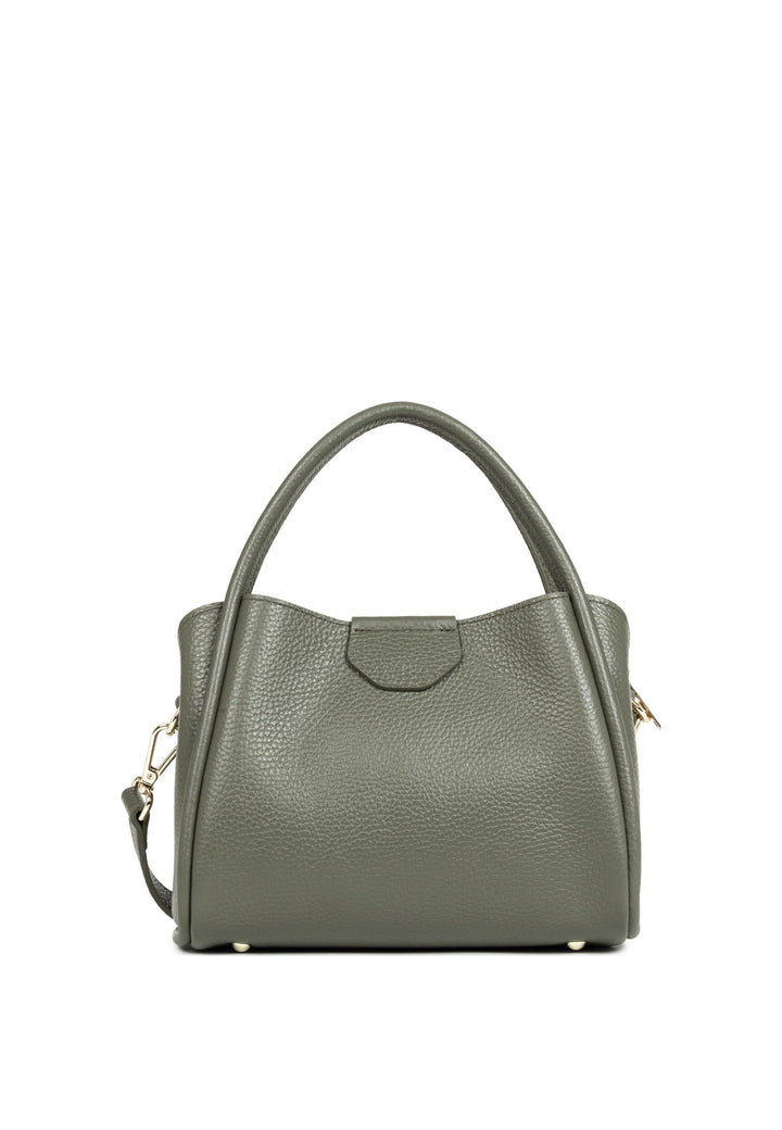 Lancaster Sac à main Aimantée S Ida Double Kaki fumé — vue de dos
