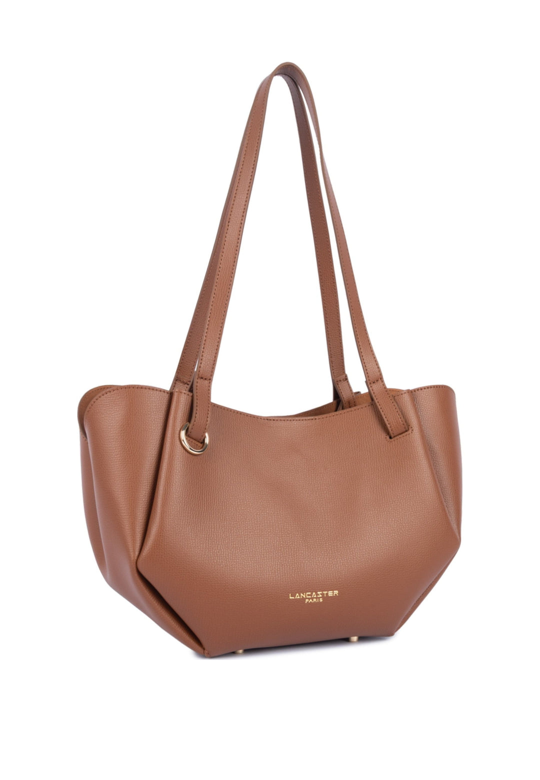 Lancaster Sac cabas épaule Avec Pression Sierra Haus Camel — vue de cote