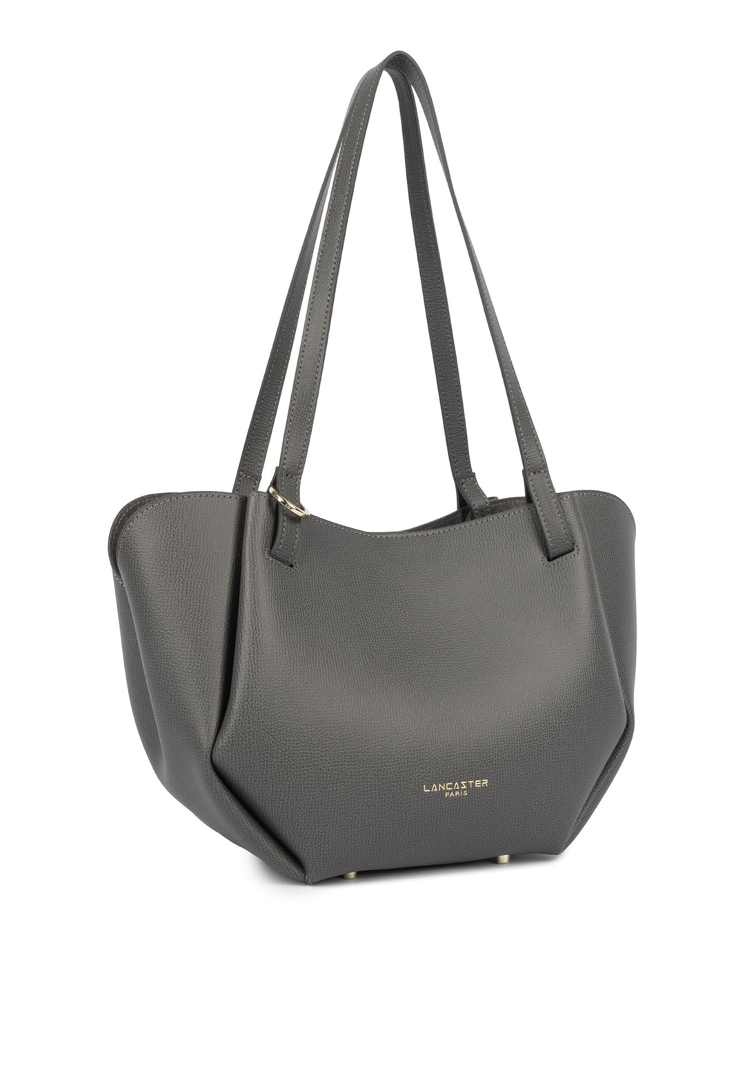 Lancaster Sac cabas épaule Avec Pression Sierra Haus Gris, vue de cote