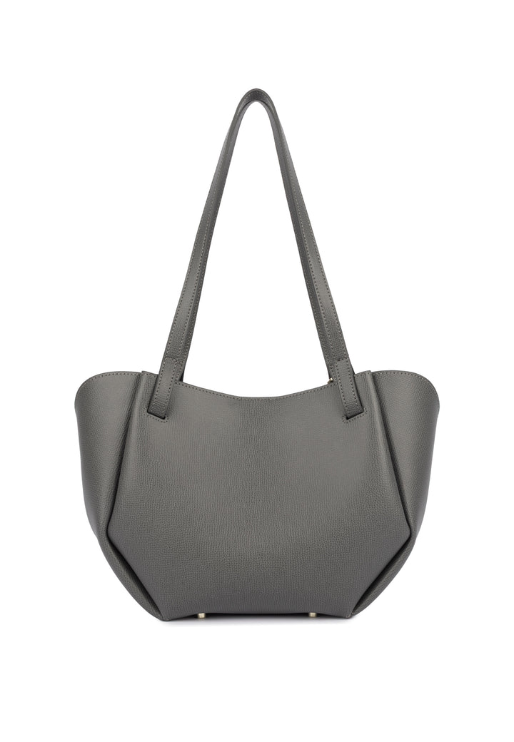 Lancaster Sac cabas épaule Avec Pression Sierra Haus Gris, vue de dos
