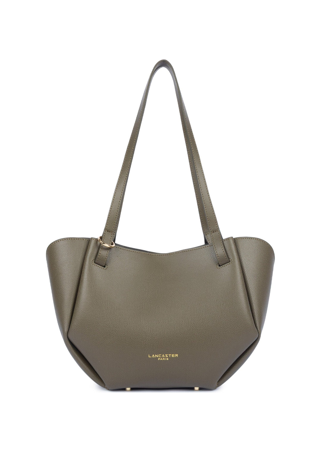 Lancaster Sac cabas épaule Avec Pression Sierra Haus Kaki — vue de face