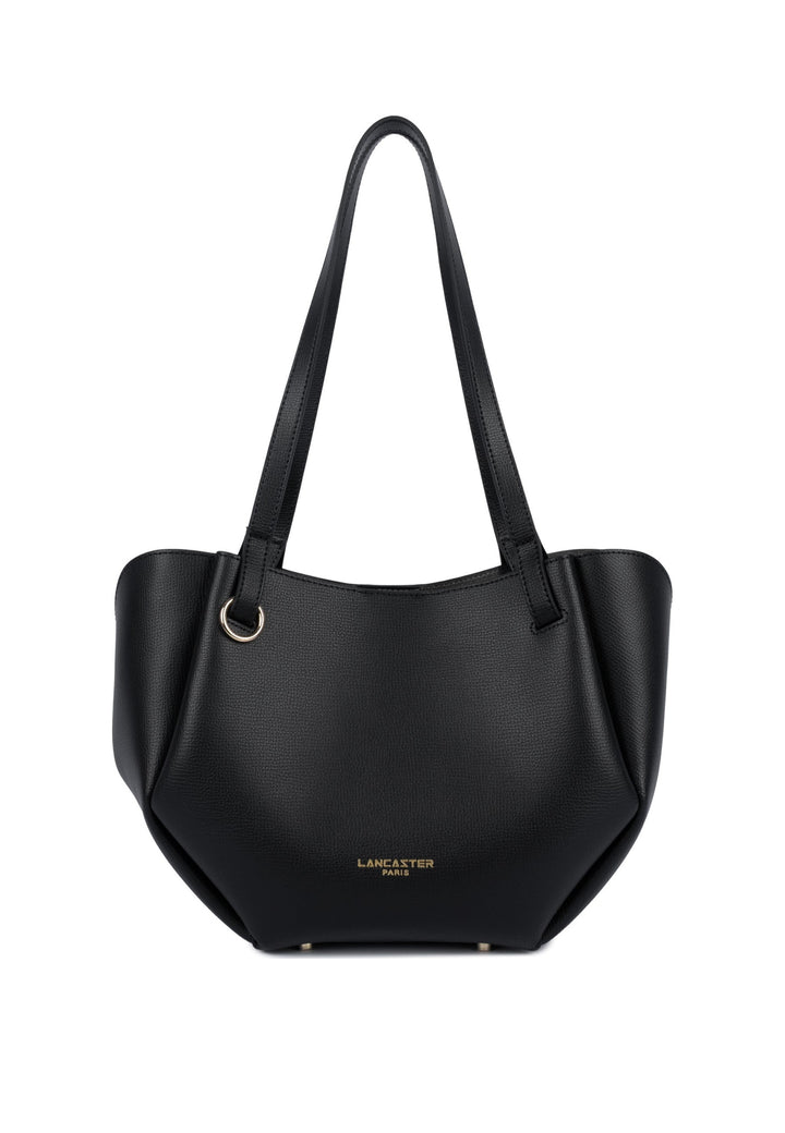 Lancaster Sac cabas épaule Avec Pression Sierra Haus Noir — vue de face