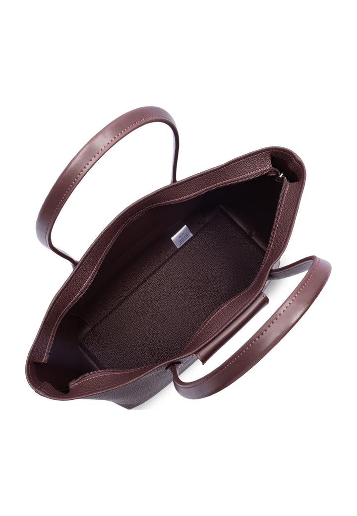Lancaster Sac cabas épaule Zippé Maya Double KBA Bordeaux foncé, vue interieure