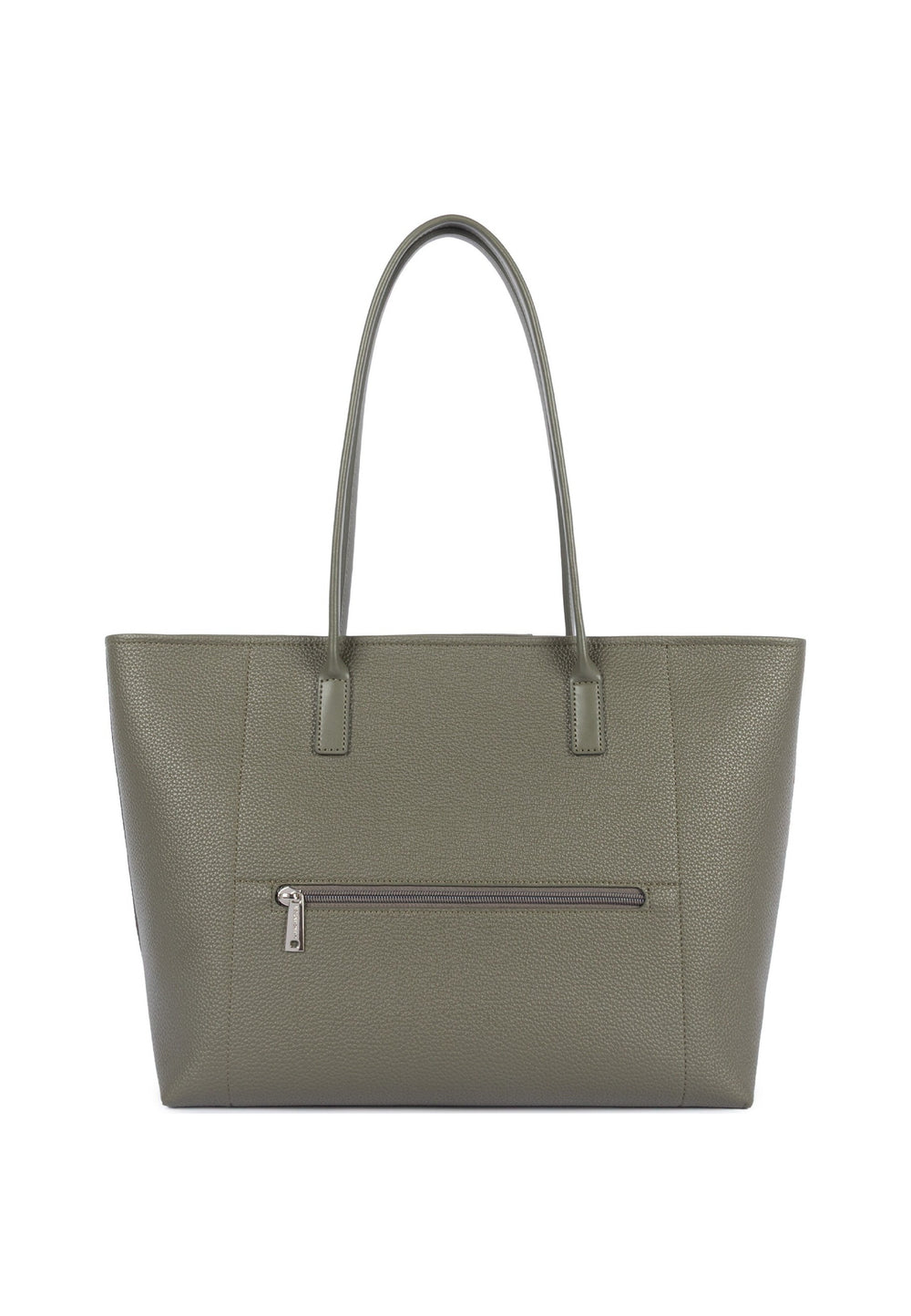 Lancaster Sac cabas épaule Zippé Maya Double KBA Kaki, vue de dos