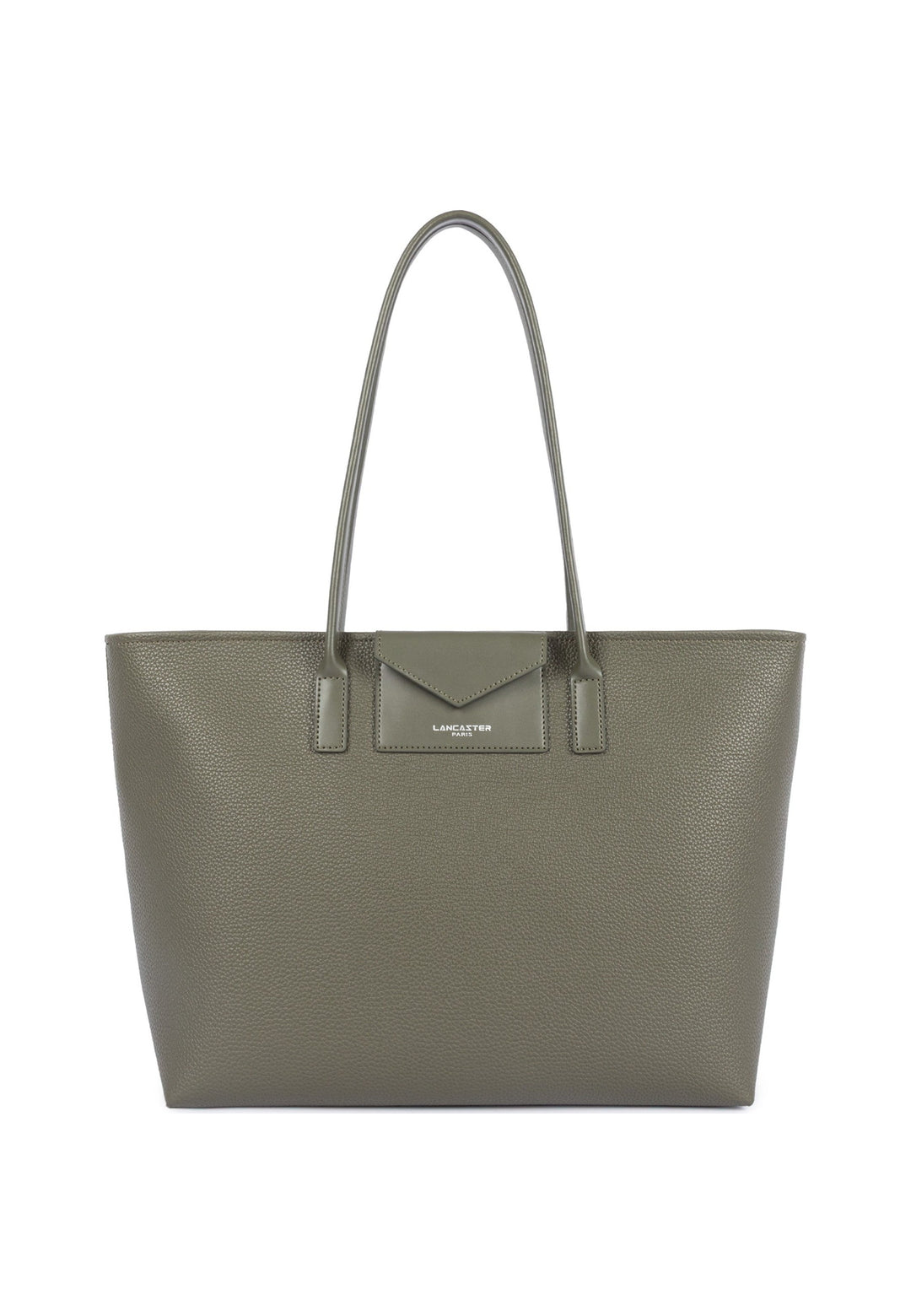 Lancaster Sac cabas épaule Zippé Maya Double KBA Kaki, vue de face