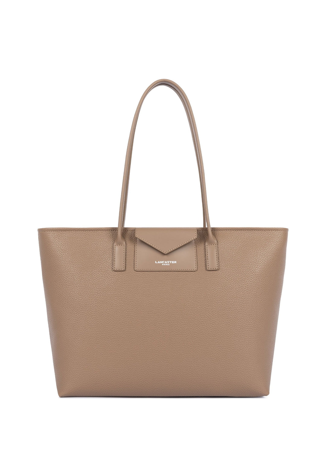 Lancaster Sac cabas épaule Zippé Maya Double KBA Praline, vue de face