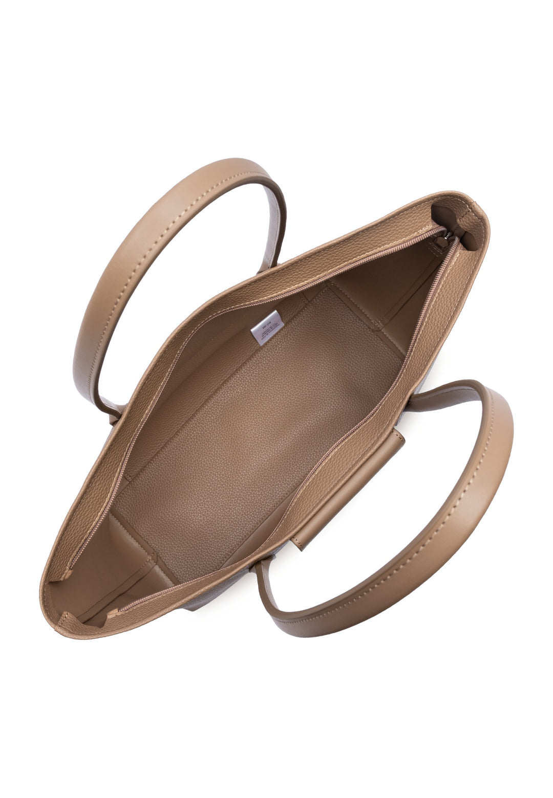 Lancaster Sac cabas épaule Zippé Maya Double KBA Praline, vue interieure