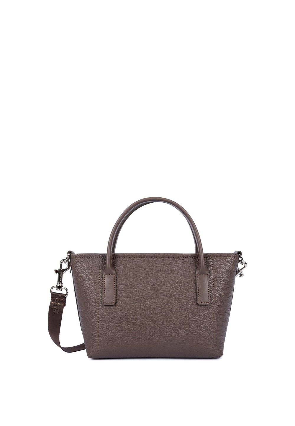 Lancaster Sac cabas main Zippé Maya Double KBA Marron, vue de dos