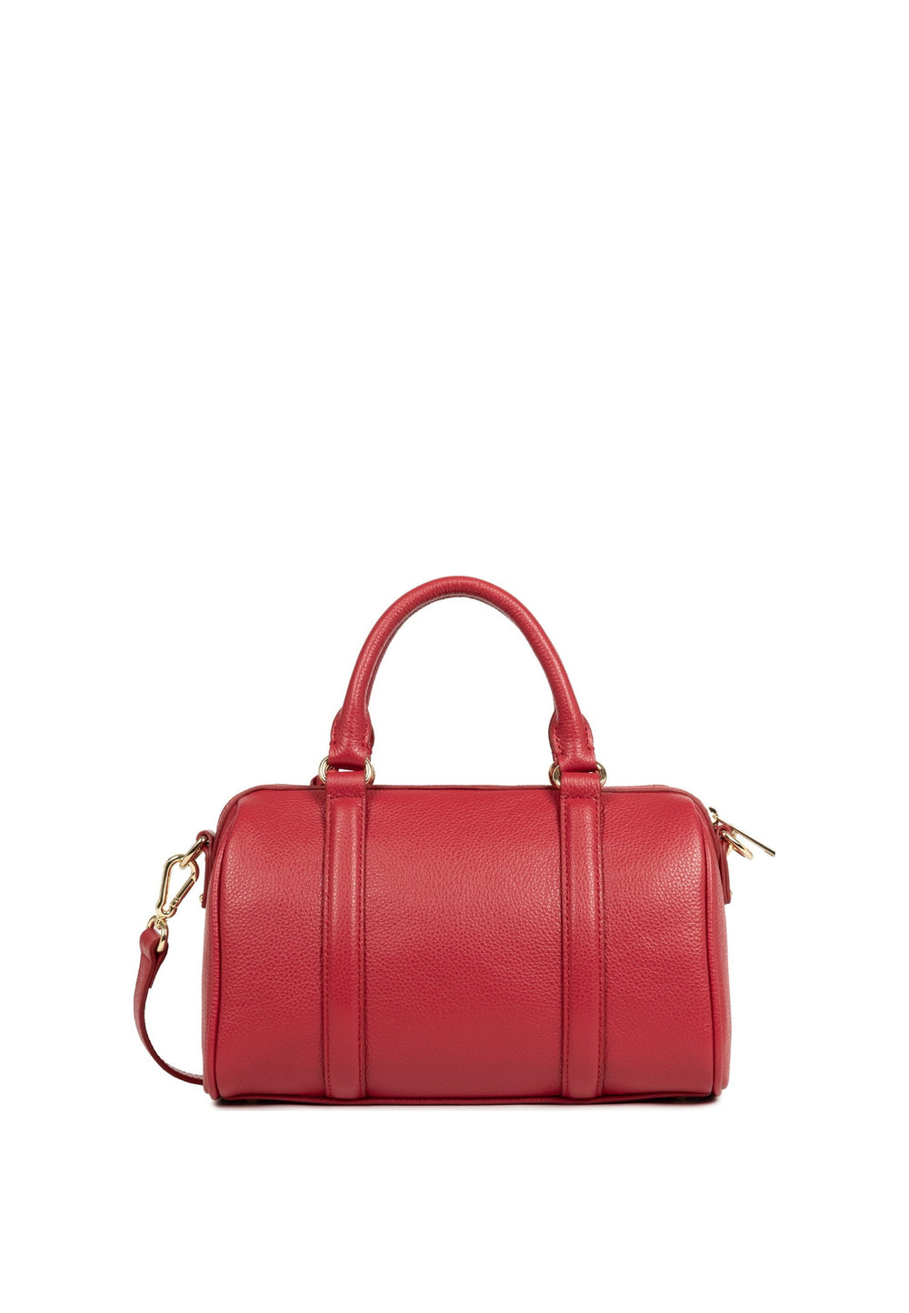 Lancaster Sac polochon Zippé M Milano Ana Rouge — vue de dos