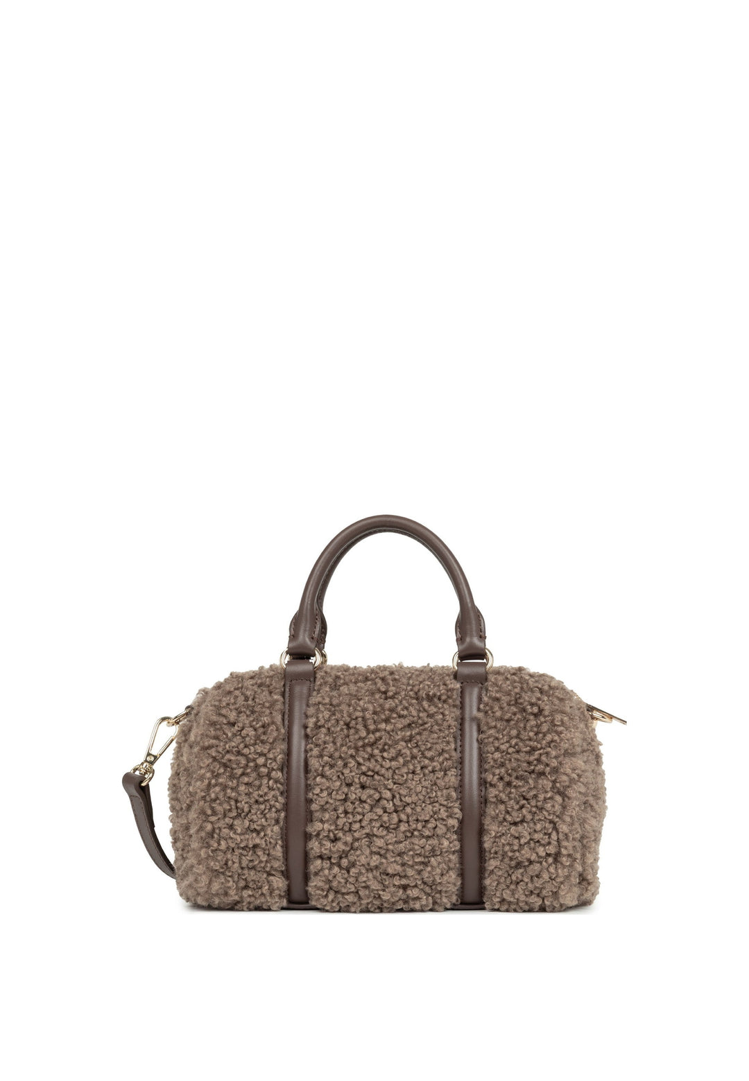 Lancaster Sac polochon Zippé S Moumoute Marron, vue de dos