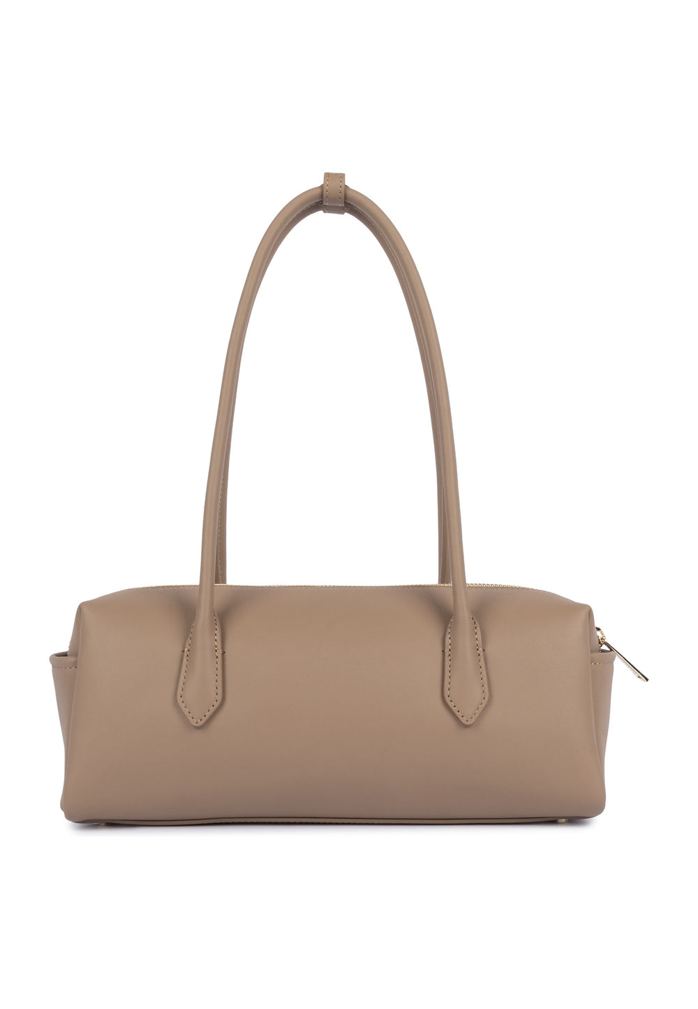 Lancaster Sac rectangle Zippé Donna Cube Praline — vue de dos