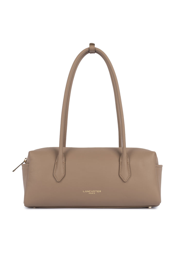Lancaster Sac rectangle Zippé Donna Cube Praline — vue de face