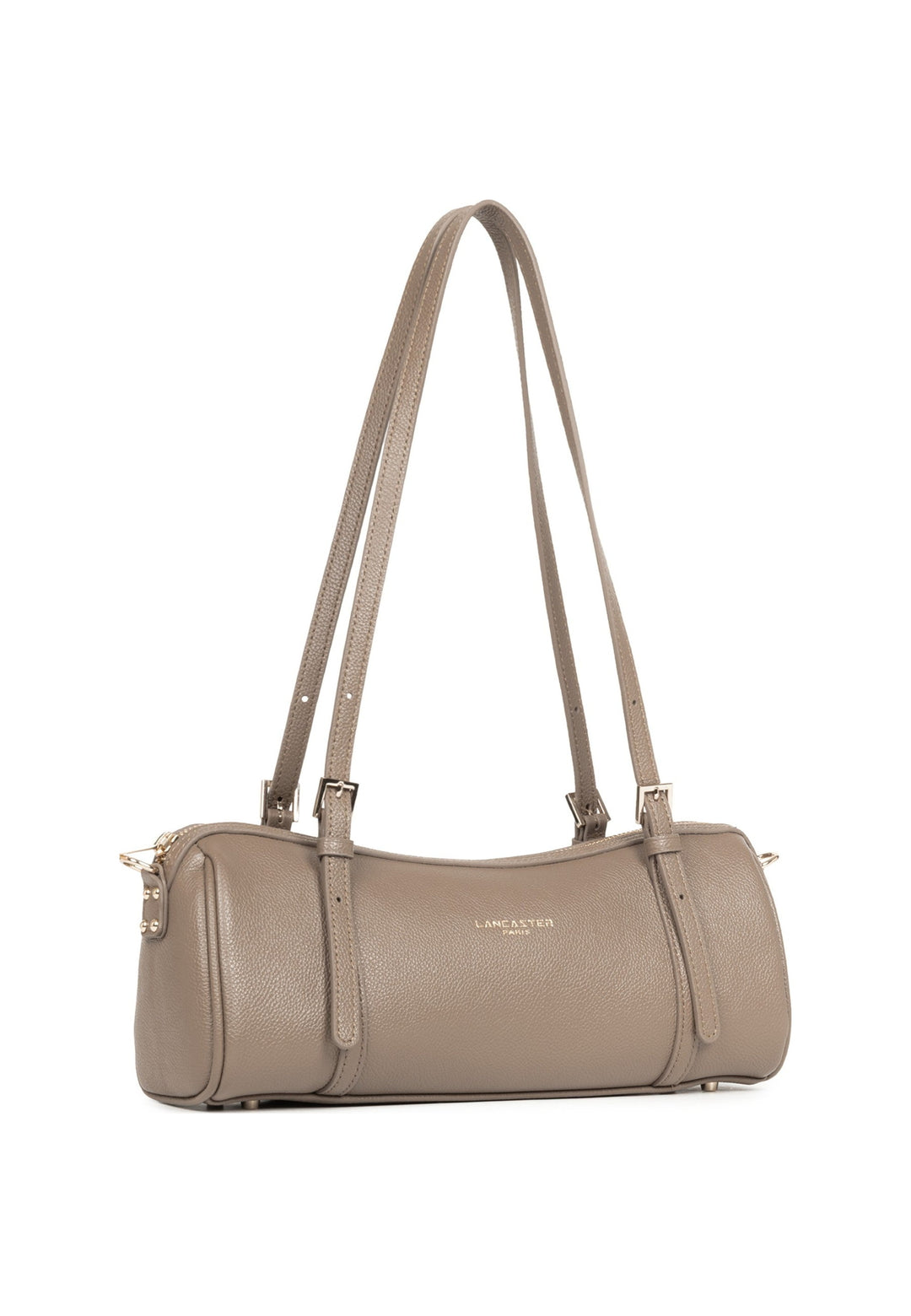 Lancaster Sac rectangle Zippé Milano Ana Sable foncé — vue de cote