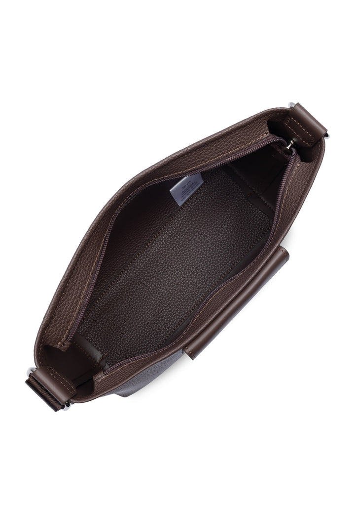 Lancaster Sac trotteur Zippé M Maya Double KBA Marron, vue interieure