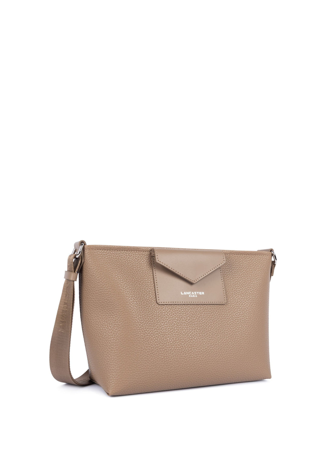 Lancaster Sac trotteur Zippé M Maya Double KBA Praline, vue de cote