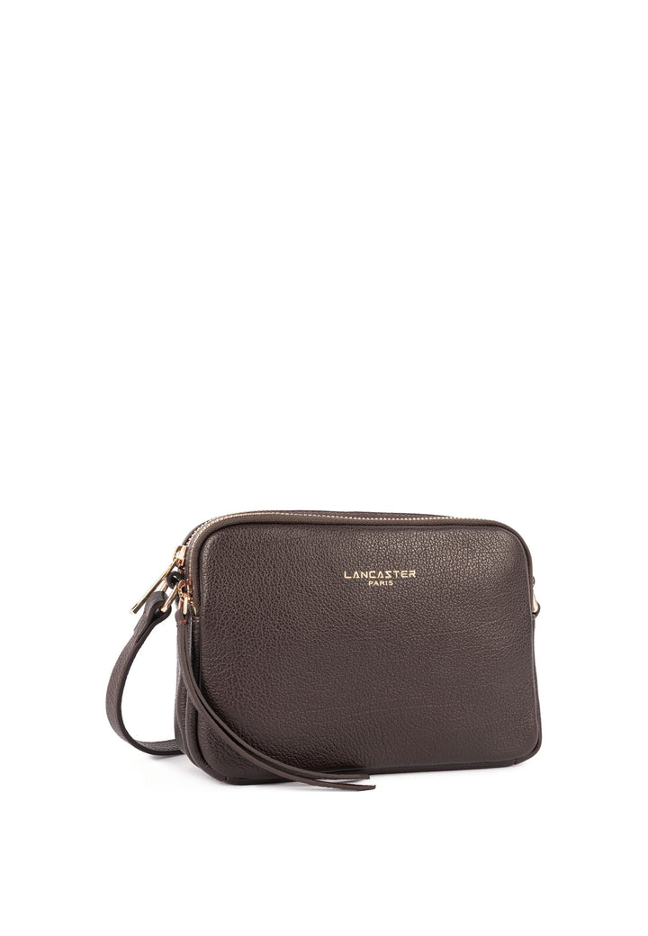 Lancaster Sac trotteur Zippé S Dune Marron Foncé — vue de cote