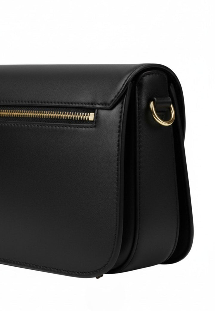 Lancaster Sac trotteur A rabat aimanté Paris Philos 531-082 Noir