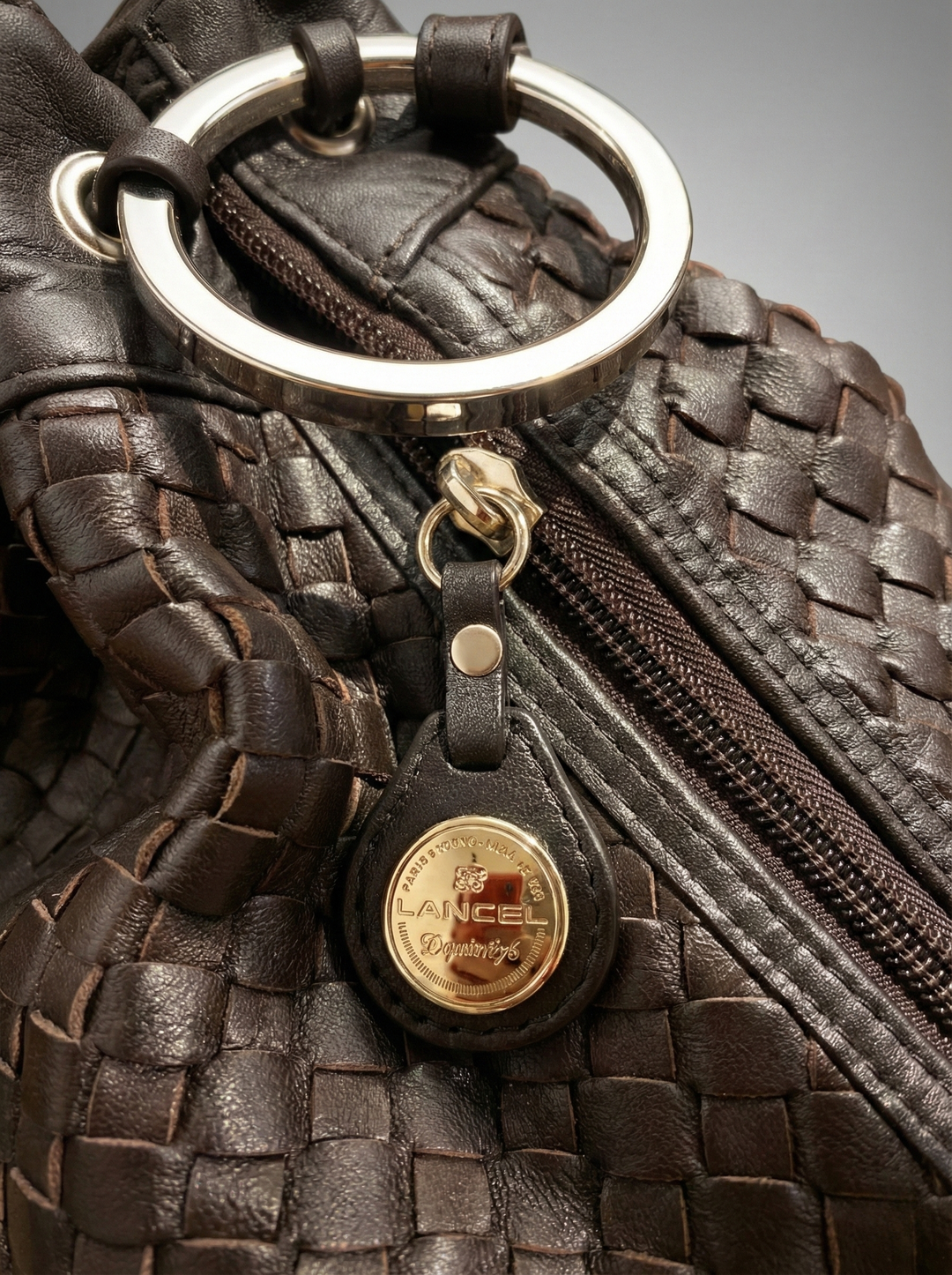 Sac à main en cuir Lancel Marron en Cuir