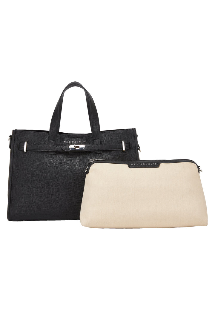 Mac Douglas Cabas M Tote Land Noir, vue d'ensemble