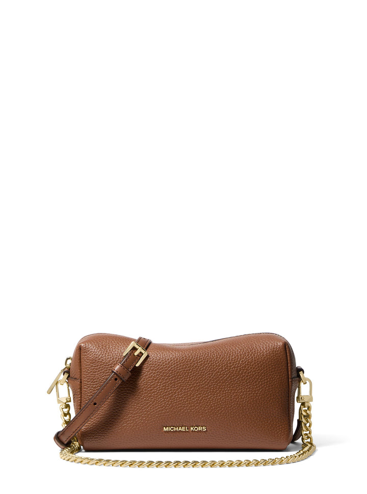 Michael Kors Sac Bandoulière Cuir Bryant Petit Souple Cognac — vue de face