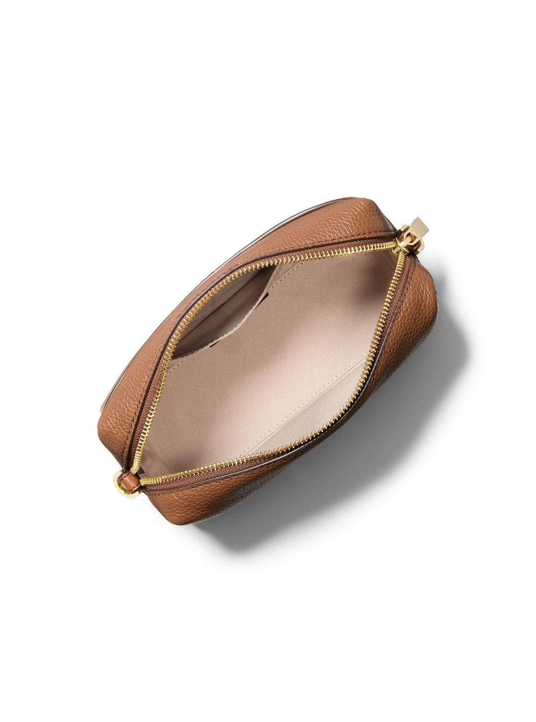 Michael Kors Sac Bandoulière Cuir Bryant Petit Souple Cognac — vue intérieure