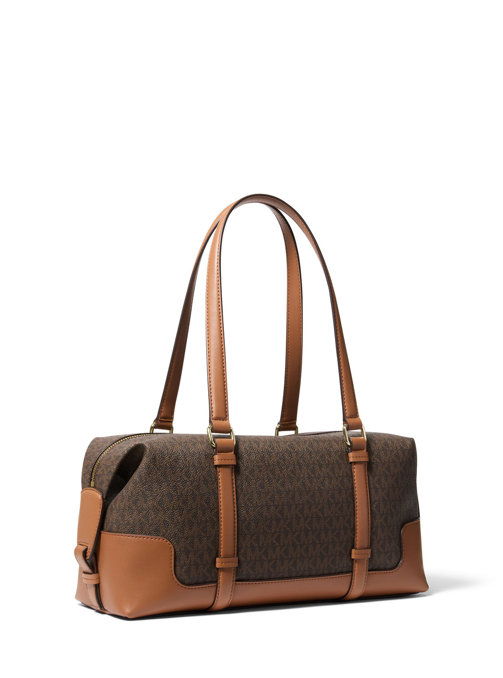 Michael Kors Sac Bandoulière Teddi Grand Souple Marron — vue de dos