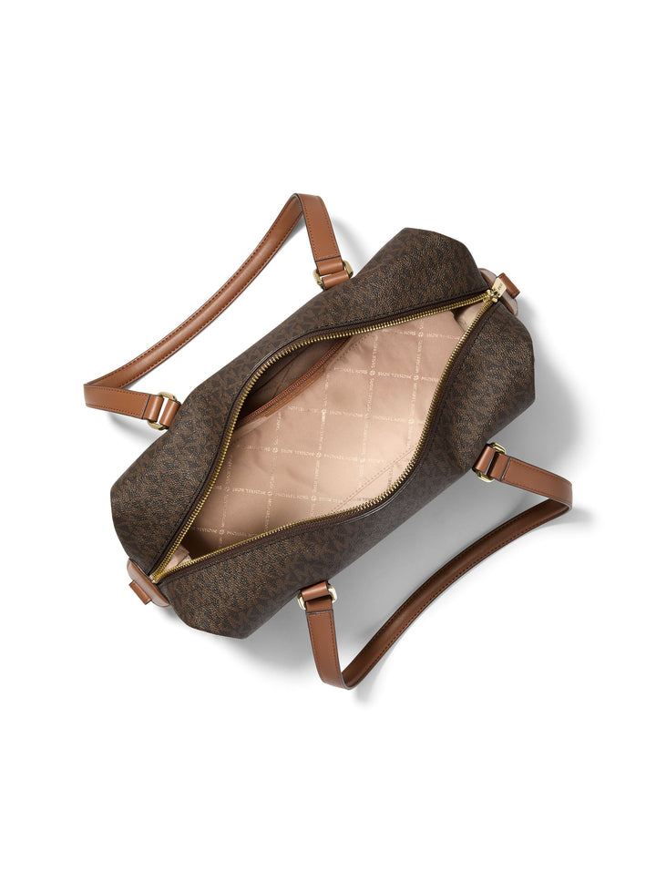 Michael Kors Sac Bandoulière Teddi Grand Souple Marron — vue intérieure