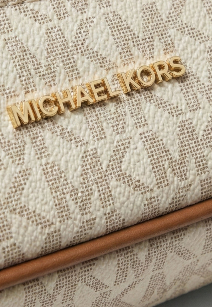 Michael Kors Sac Bandoulière Jet Set 32S6GJ6W8B Beige
